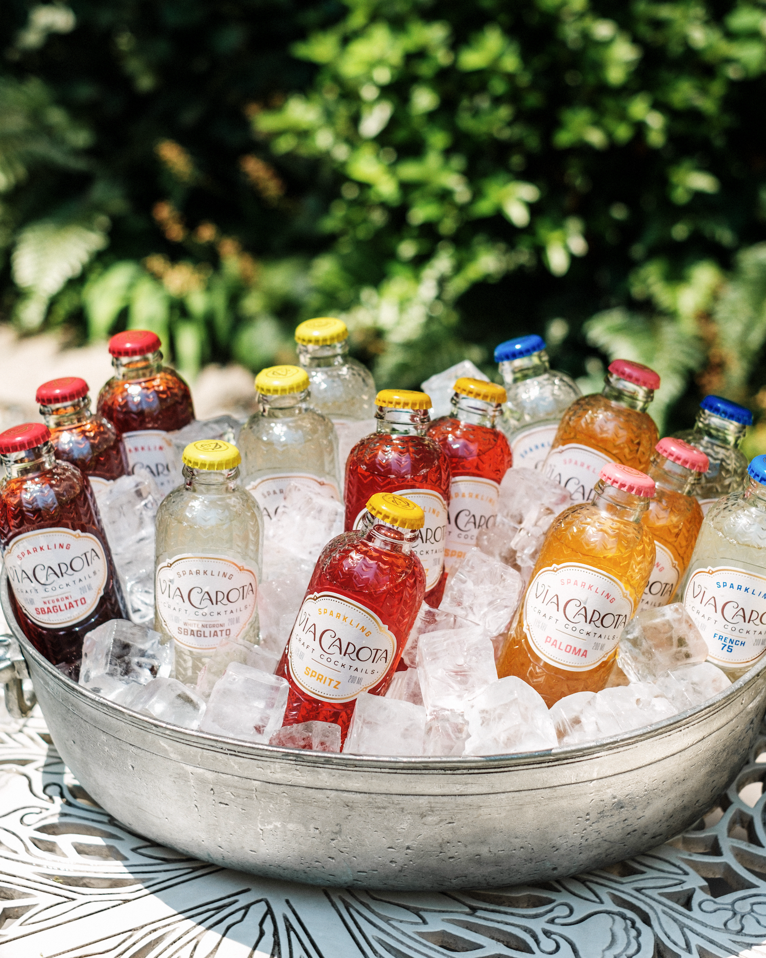 Sparkling Bottled Cocktails – Via Carota