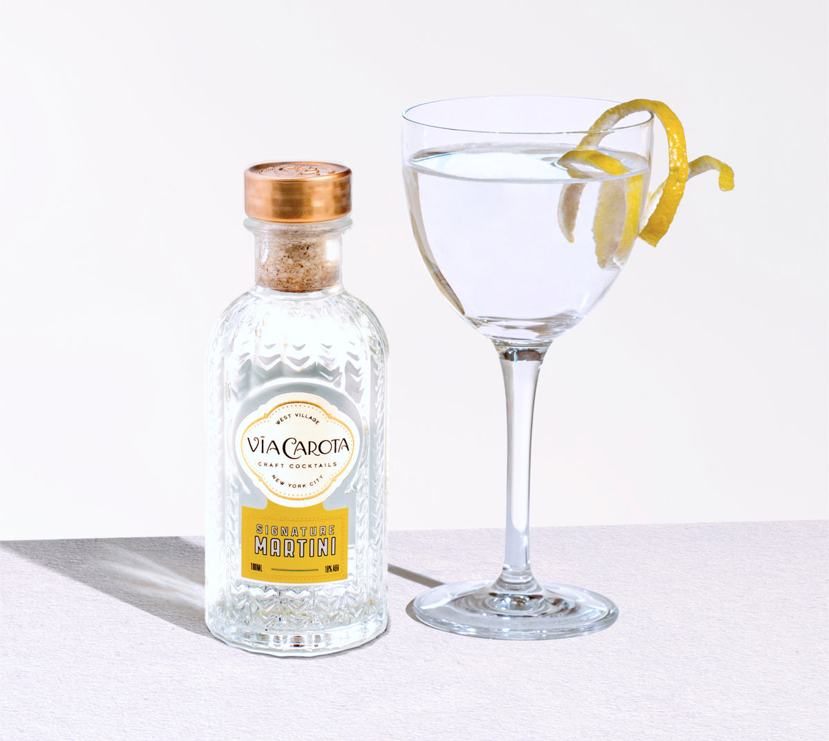 100 mL Signature Martini 24-Pack – Via Carota